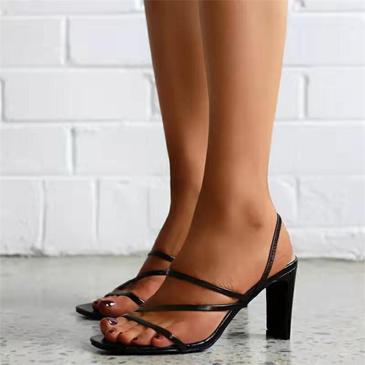 „Isabella“ – Stiletto Sandaletten mit High Heels