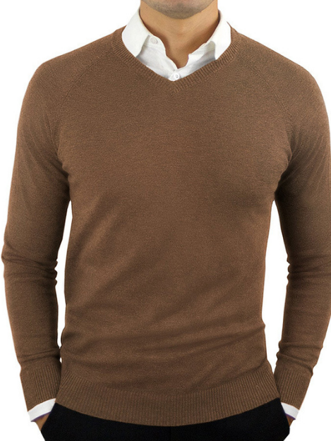 angarm-Pullover & Stehkragen-Bottoming Shirt