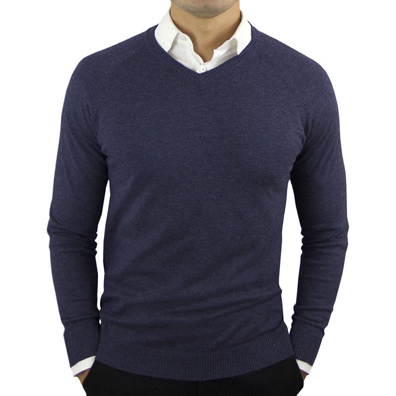 angarm-Pullover & Stehkragen-Bottoming Shirt