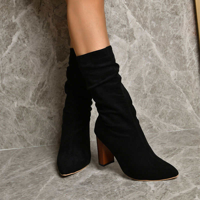 „Valeria“ – Mid-Calf Stiefel